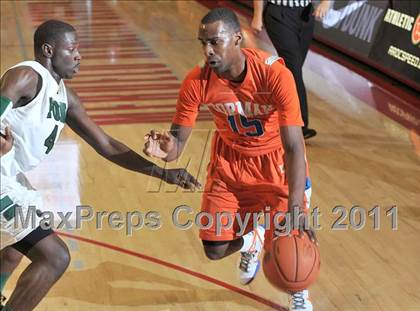 Thumbnail 1 in Long Beach Poly vs. Bishop Gorman (Nike Extravaganza) photogallery.