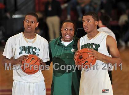 Thumbnail 3 in Long Beach Poly vs. Bishop Gorman (Nike Extravaganza) photogallery.