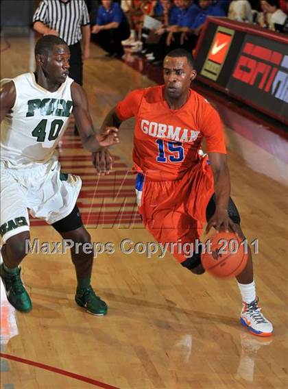 Thumbnail 2 in Long Beach Poly vs. Bishop Gorman (Nike Extravaganza) photogallery.