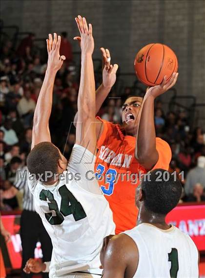 Thumbnail 3 in Long Beach Poly vs. Bishop Gorman (Nike Extravaganza) photogallery.