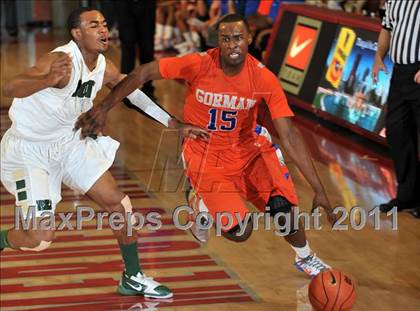 Thumbnail 2 in Long Beach Poly vs. Bishop Gorman (Nike Extravaganza) photogallery.