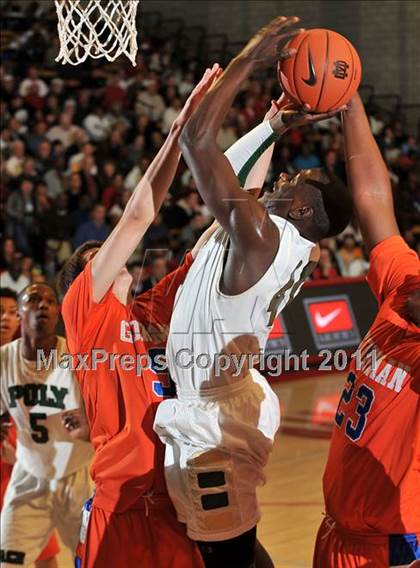 Thumbnail 3 in Long Beach Poly vs. Bishop Gorman (Nike Extravaganza) photogallery.