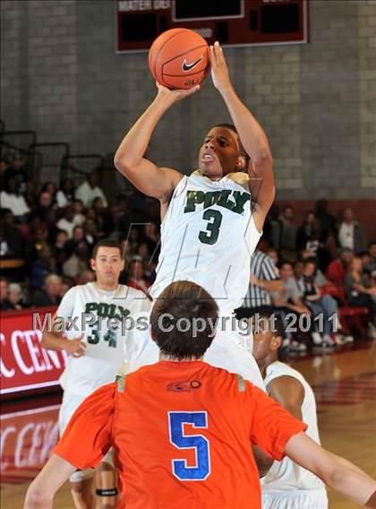 Thumbnail 2 in Long Beach Poly vs. Bishop Gorman (Nike Extravaganza) photogallery.
