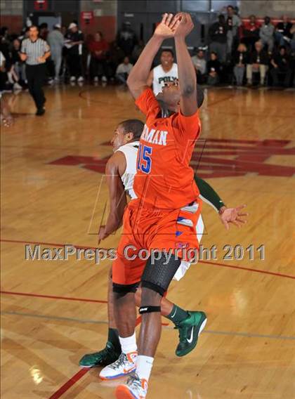 Thumbnail 1 in Long Beach Poly vs. Bishop Gorman (Nike Extravaganza) photogallery.