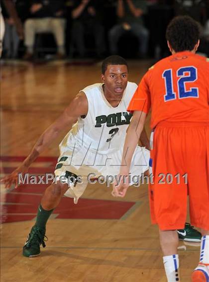 Thumbnail 2 in Long Beach Poly vs. Bishop Gorman (Nike Extravaganza) photogallery.