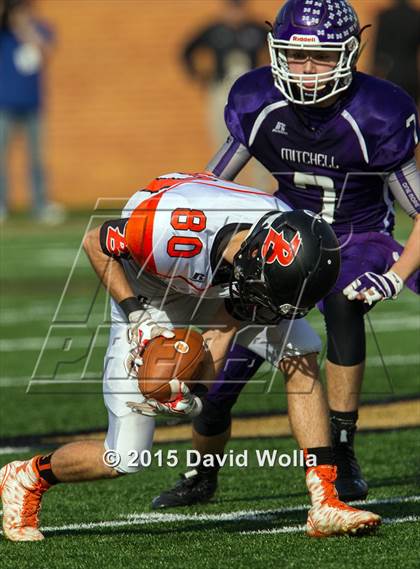 Thumbnail 2 in Mitchell vs. Wallace-Rose Hill (NCHSAA 1AA Final) photogallery.