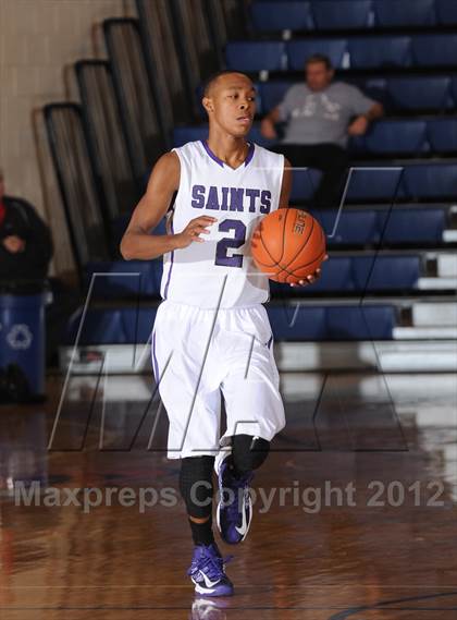 Thumbnail 3 in Ribet Academy vs St. Anthony's (Tarkanian Classic) photogallery.
