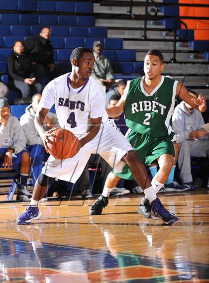 Thumbnail 2 in Ribet Academy vs St. Anthony's (Tarkanian Classic) photogallery.