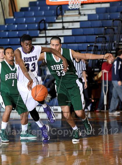 Thumbnail 1 in Ribet Academy vs St. Anthony's (Tarkanian Classic) photogallery.