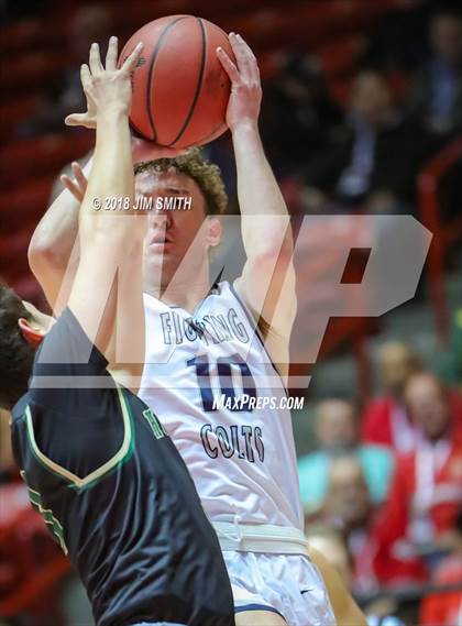 Thumbnail 3 in Hope Christian @ Silver (NMAA 4A Semifinal) photogallery.