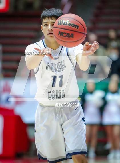 Thumbnail 1 in Hope Christian @ Silver (NMAA 4A Semifinal) photogallery.