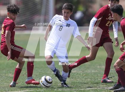 Thumbnail 2 in Notre Dame (SO) @ Bishop Alemany photogallery.