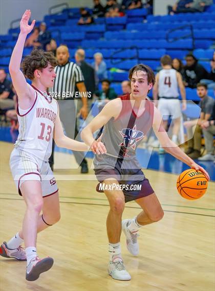 Thumbnail 2 in Cherokee Christian vs. Fideles Christian (GAPPS 1-AA Semifinals) photogallery.