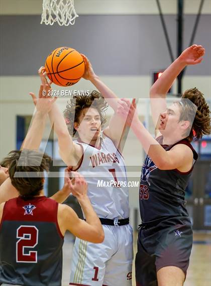 Thumbnail 2 in Cherokee Christian vs. Fideles Christian (GAPPS 1-AA Semifinals) photogallery.