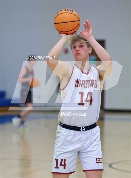 Thumbnail 2 in Cherokee Christian vs. Fideles Christian (GAPPS 1-AA Semifinals) photogallery.
