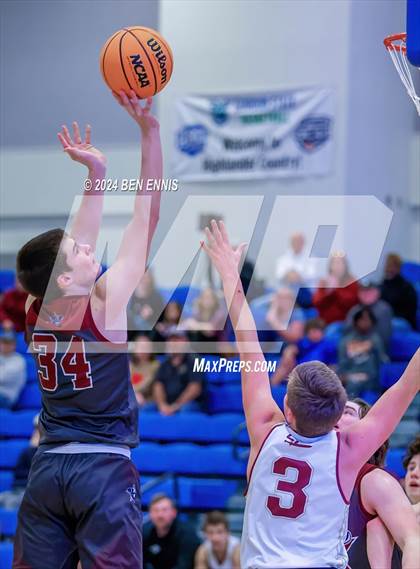 Thumbnail 1 in Cherokee Christian vs. Fideles Christian (GAPPS 1-AA Semifinals) photogallery.