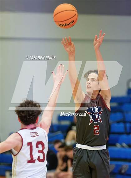 Thumbnail 2 in Cherokee Christian vs. Fideles Christian (GAPPS 1-AA Semifinals) photogallery.