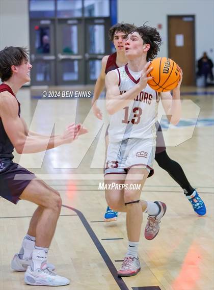 Thumbnail 2 in Cherokee Christian vs. Fideles Christian (GAPPS 1-AA Semifinals) photogallery.
