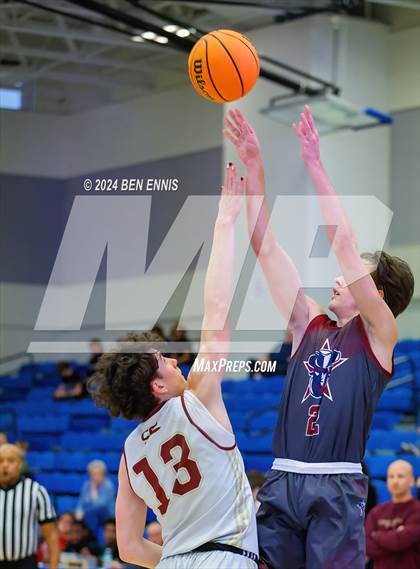 Thumbnail 2 in Cherokee Christian vs. Fideles Christian (GAPPS 1-AA Semifinals) photogallery.