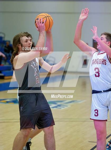 Thumbnail 3 in Cherokee Christian vs. Fideles Christian (GAPPS 1-AA Semifinals) photogallery.