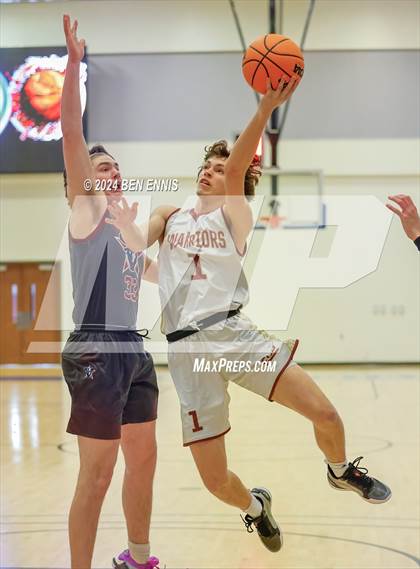 Thumbnail 2 in Cherokee Christian vs. Fideles Christian (GAPPS 1-AA Semifinals) photogallery.