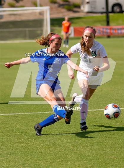 Thumbnail 3 in Woods Charter vs Christ the King (NCHSAA 1A Final) (1 of 2 - the Game) photogallery.