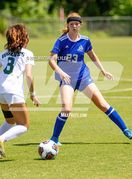 Thumbnail 3 in Woods Charter vs Christ the King (NCHSAA 1A Final) (1 of 2 - the Game) photogallery.