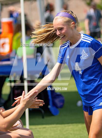 Thumbnail 3 in Woods Charter vs Christ the King (NCHSAA 1A Final) (1 of 2 - the Game) photogallery.
