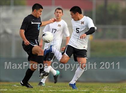 Thumbnail 2 in Salesian @ Bishop Montgomery (CIF SS Playoffs) photogallery.
