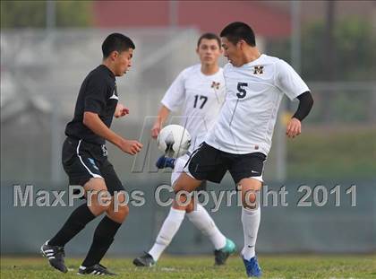 Thumbnail 1 in Salesian @ Bishop Montgomery (CIF SS Playoffs) photogallery.