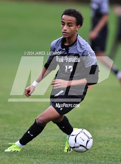 Thumbnail 2 in East / World of Inquiry @ Rush-Henrietta (NYSPHSAA Section 5 Class AAA quarterfinals)) photogallery.