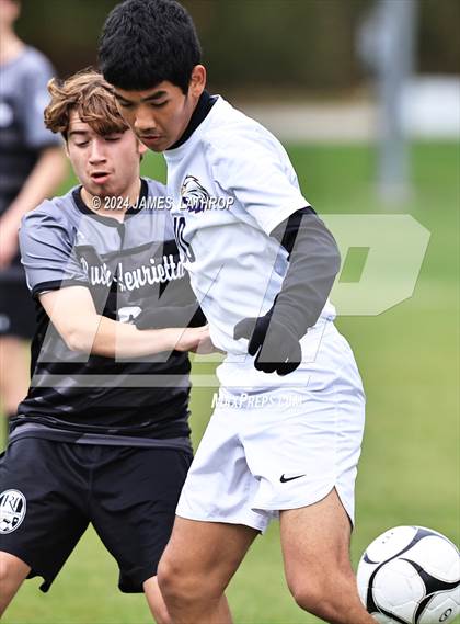 Thumbnail 2 in East / World of Inquiry @ Rush-Henrietta (NYSPHSAA Section 5 Class AAA quarterfinals)) photogallery.
