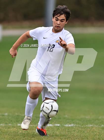 Thumbnail 1 in East / World of Inquiry @ Rush-Henrietta (NYSPHSAA Section 5 Class AAA quarterfinals)) photogallery.