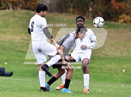 Thumbnail 3 in East / World of Inquiry @ Rush-Henrietta (NYSPHSAA Section 5 Class AAA quarterfinals)) photogallery.