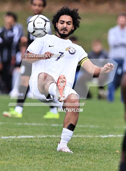 Thumbnail 3 in East / World of Inquiry @ Rush-Henrietta (NYSPHSAA Section 5 Class AAA quarterfinals)) photogallery.