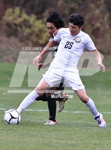 Thumbnail 3 in East / World of Inquiry @ Rush-Henrietta (NYSPHSAA Section 5 Class AAA quarterfinals)) photogallery.