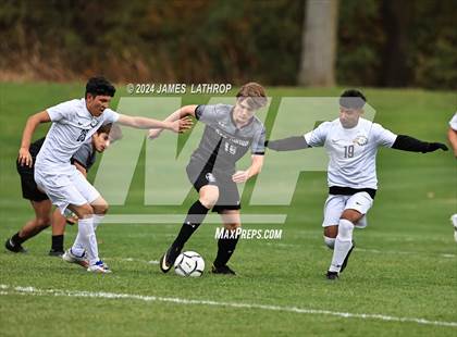 Thumbnail 3 in East / World of Inquiry @ Rush-Henrietta (NYSPHSAA Section 5 Class AAA quarterfinals)) photogallery.