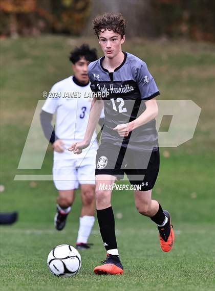 Thumbnail 3 in East / World of Inquiry @ Rush-Henrietta (NYSPHSAA Section 5 Class AAA quarterfinals)) photogallery.