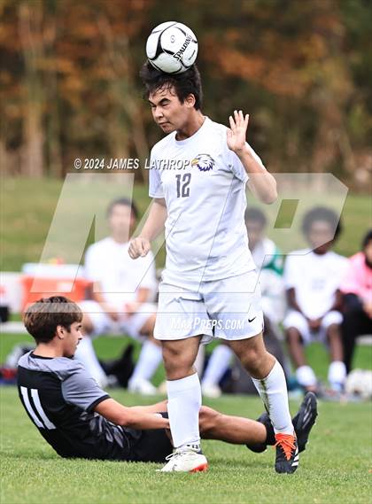 Thumbnail 1 in East / World of Inquiry @ Rush-Henrietta (NYSPHSAA Section 5 Class AAA quarterfinals)) photogallery.