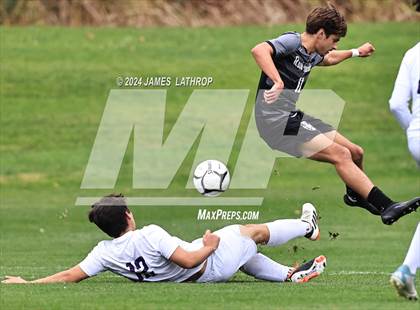 Thumbnail 1 in East / World of Inquiry @ Rush-Henrietta (NYSPHSAA Section 5 Class AAA quarterfinals)) photogallery.