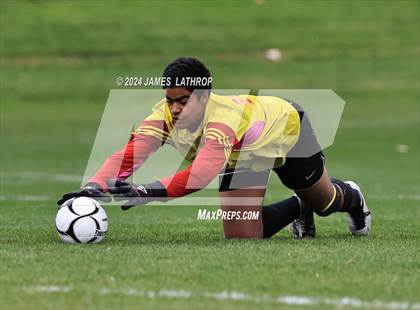Thumbnail 2 in East / World of Inquiry @ Rush-Henrietta (NYSPHSAA Section 5 Class AAA quarterfinals)) photogallery.