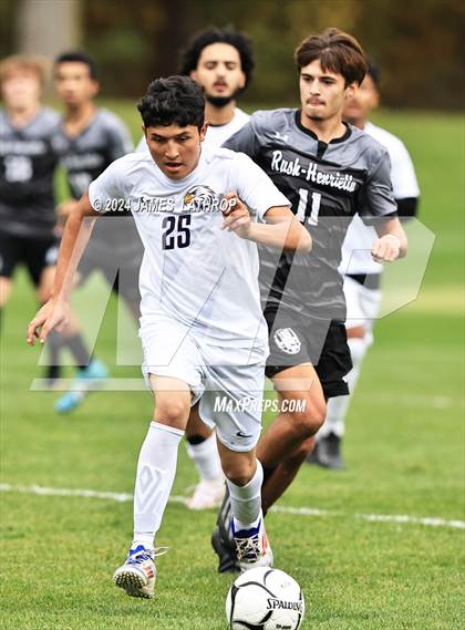 Thumbnail 3 in East / World of Inquiry @ Rush-Henrietta (NYSPHSAA Section 5 Class AAA quarterfinals)) photogallery.