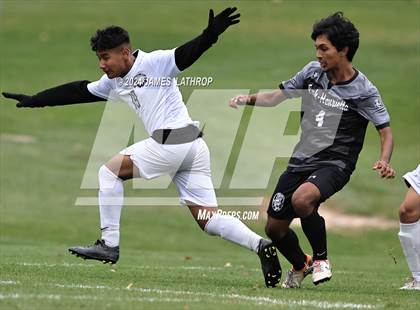 Thumbnail 2 in East / World of Inquiry @ Rush-Henrietta (NYSPHSAA Section 5 Class AAA quarterfinals)) photogallery.