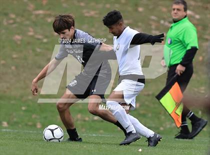 Thumbnail 1 in East / World of Inquiry @ Rush-Henrietta (NYSPHSAA Section 5 Class AAA quarterfinals)) photogallery.