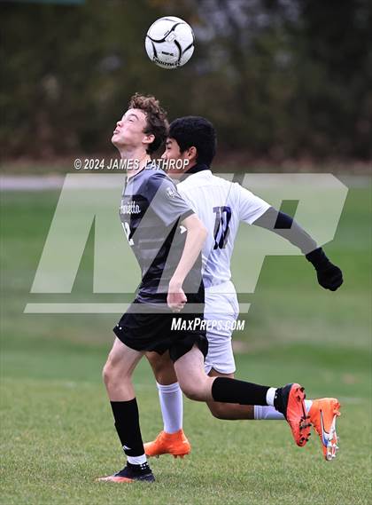 Thumbnail 1 in East / World of Inquiry @ Rush-Henrietta (NYSPHSAA Section 5 Class AAA quarterfinals)) photogallery.