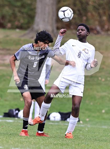 Thumbnail 1 in East / World of Inquiry @ Rush-Henrietta (NYSPHSAA Section 5 Class AAA quarterfinals)) photogallery.