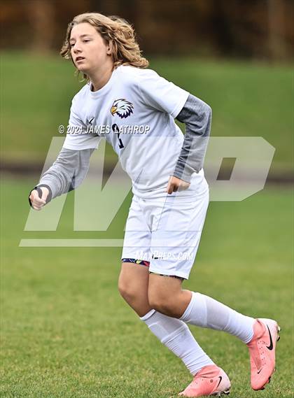 Thumbnail 2 in East / World of Inquiry @ Rush-Henrietta (NYSPHSAA Section 5 Class AAA quarterfinals)) photogallery.