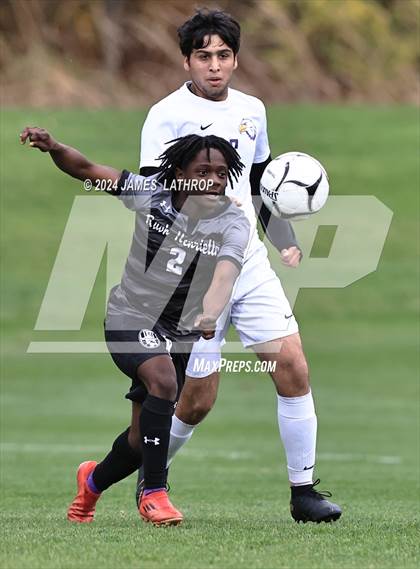 Thumbnail 2 in East / World of Inquiry @ Rush-Henrietta (NYSPHSAA Section 5 Class AAA quarterfinals)) photogallery.