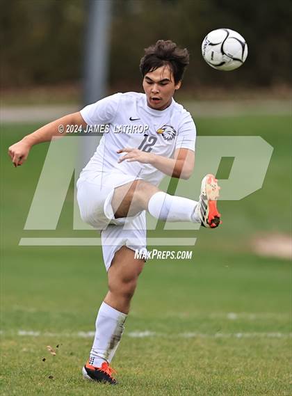 Thumbnail 2 in East / World of Inquiry @ Rush-Henrietta (NYSPHSAA Section 5 Class AAA quarterfinals)) photogallery.