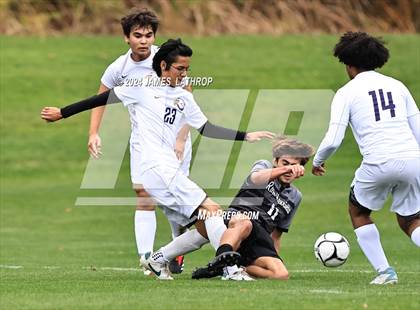 Thumbnail 2 in East / World of Inquiry @ Rush-Henrietta (NYSPHSAA Section 5 Class AAA quarterfinals)) photogallery.